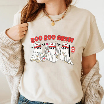 Nurse Gift - Boo Boo Crew Cute Ghosts