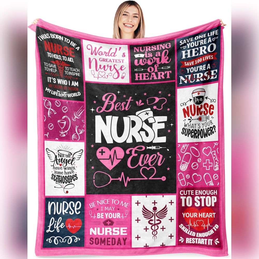 Best Nurse Ever Blanket